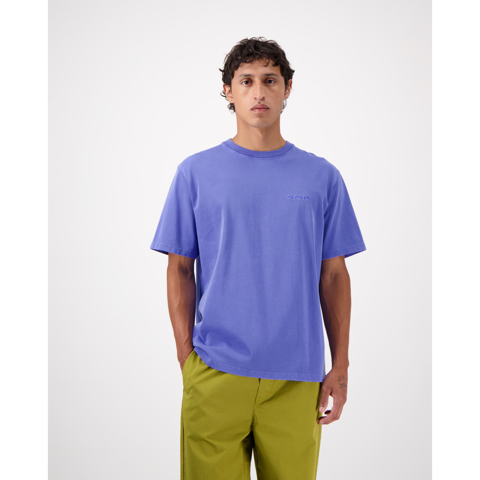 Castart Castart Stonewashed Tee Cobalt