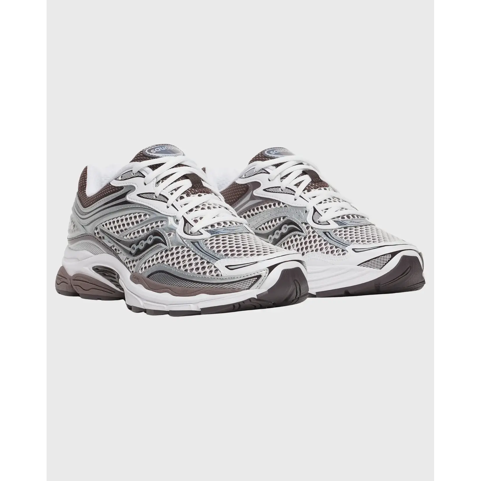 saucony Saucony Progrid Omni 9 White/Brown