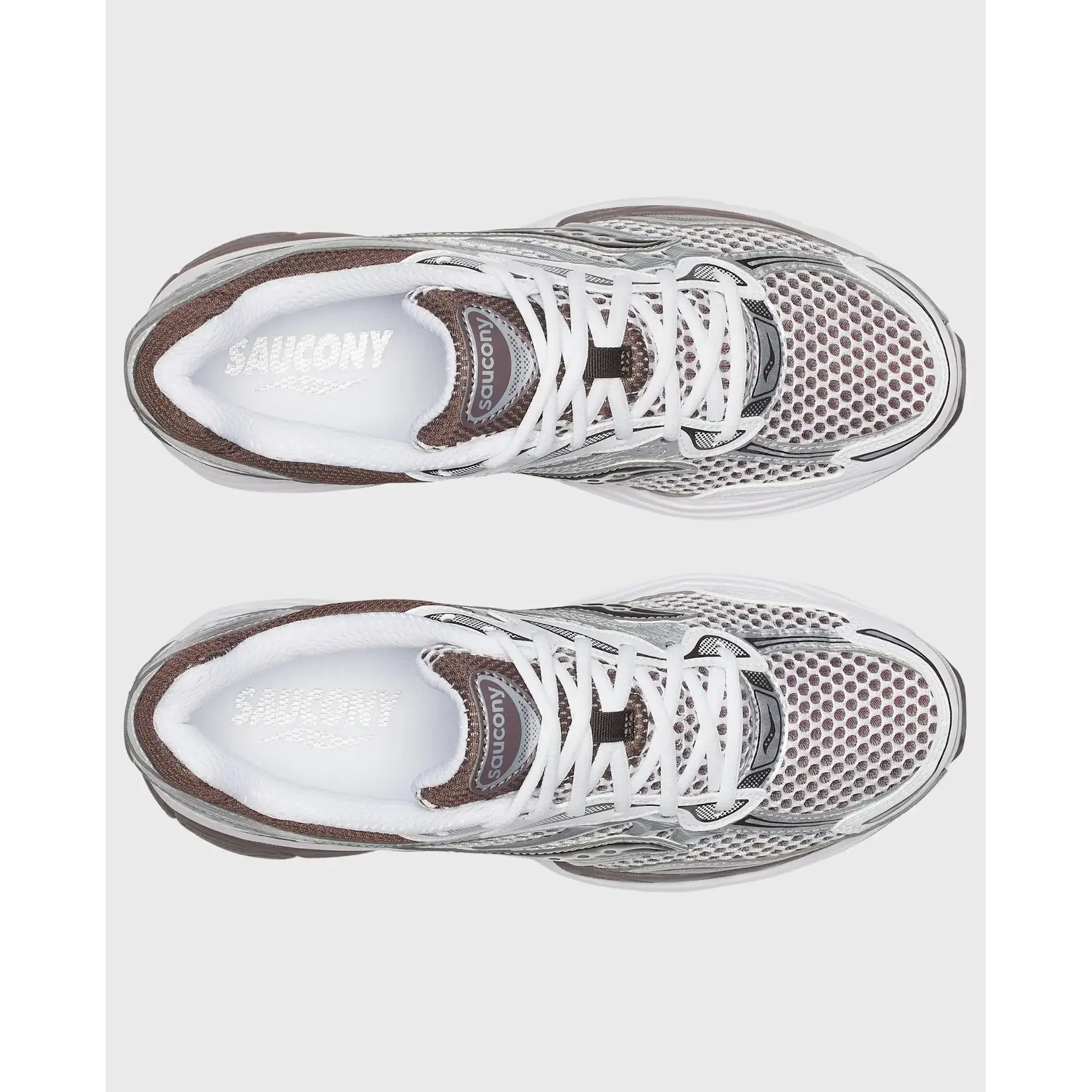 saucony Saucony Progrid Omni 9 White/Brown