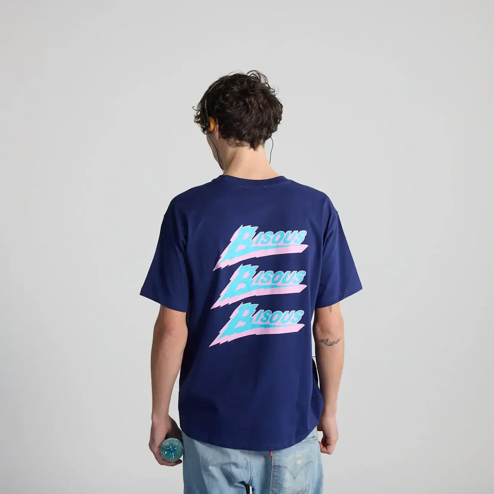 Bisous Bisous Tshirt Zenith Royal Blue