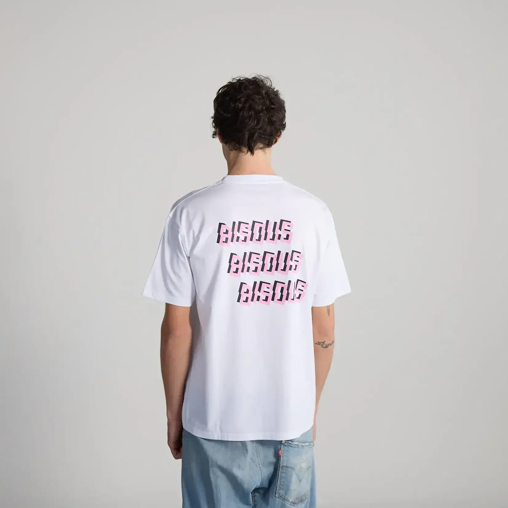 Bisous Bisous Tshirt X3 White