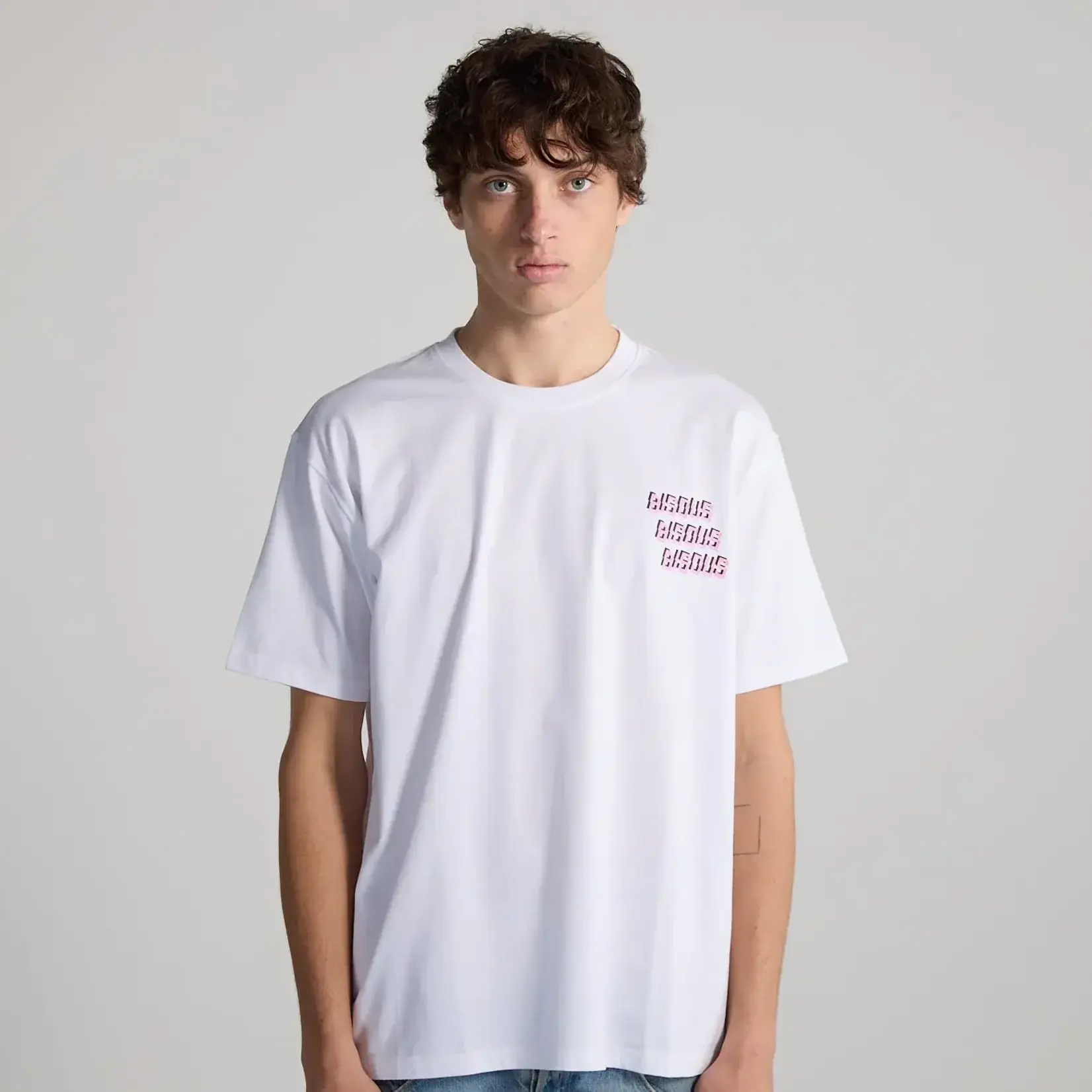 Bisous Bisous Tshirt X3 White