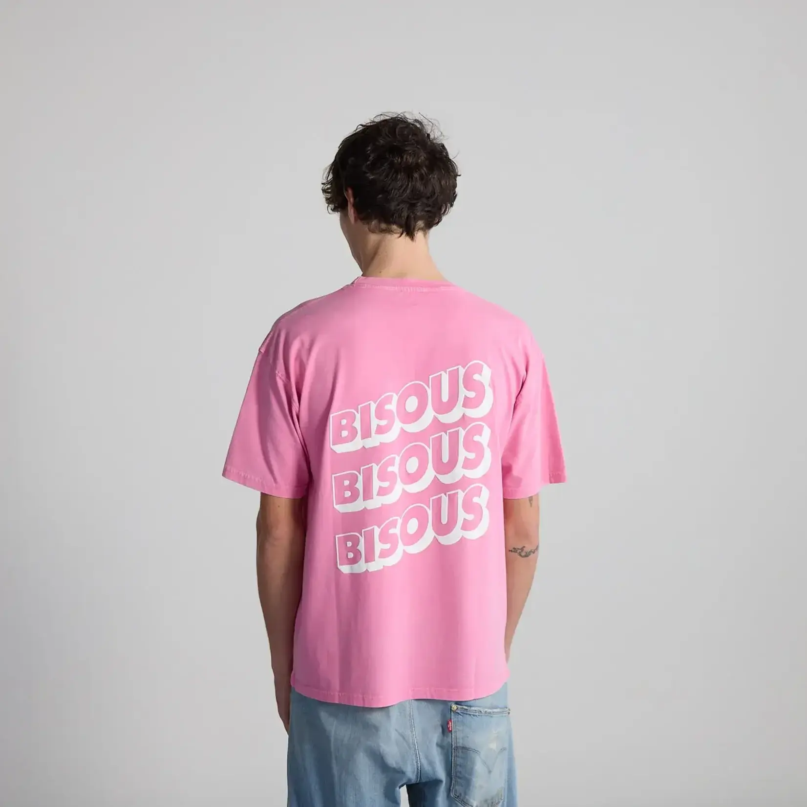 Bisous Bisous Tshirt Sonics Light Pink