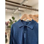 Samsoe & Samsoe Samsoe Samsoe Sarowan Knit Polo Insignia Blue