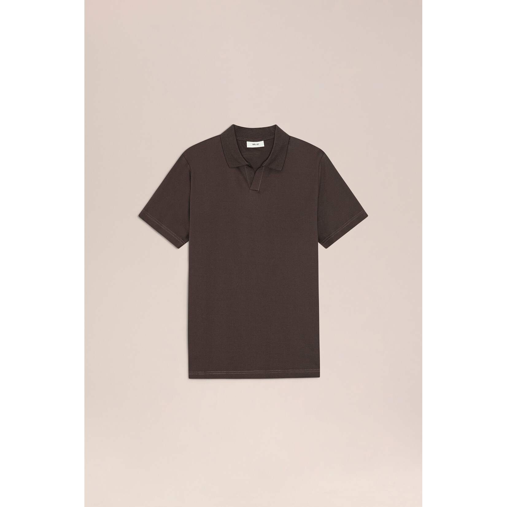 NN07 NN07 Paul SS polo 3525 Deep truffle