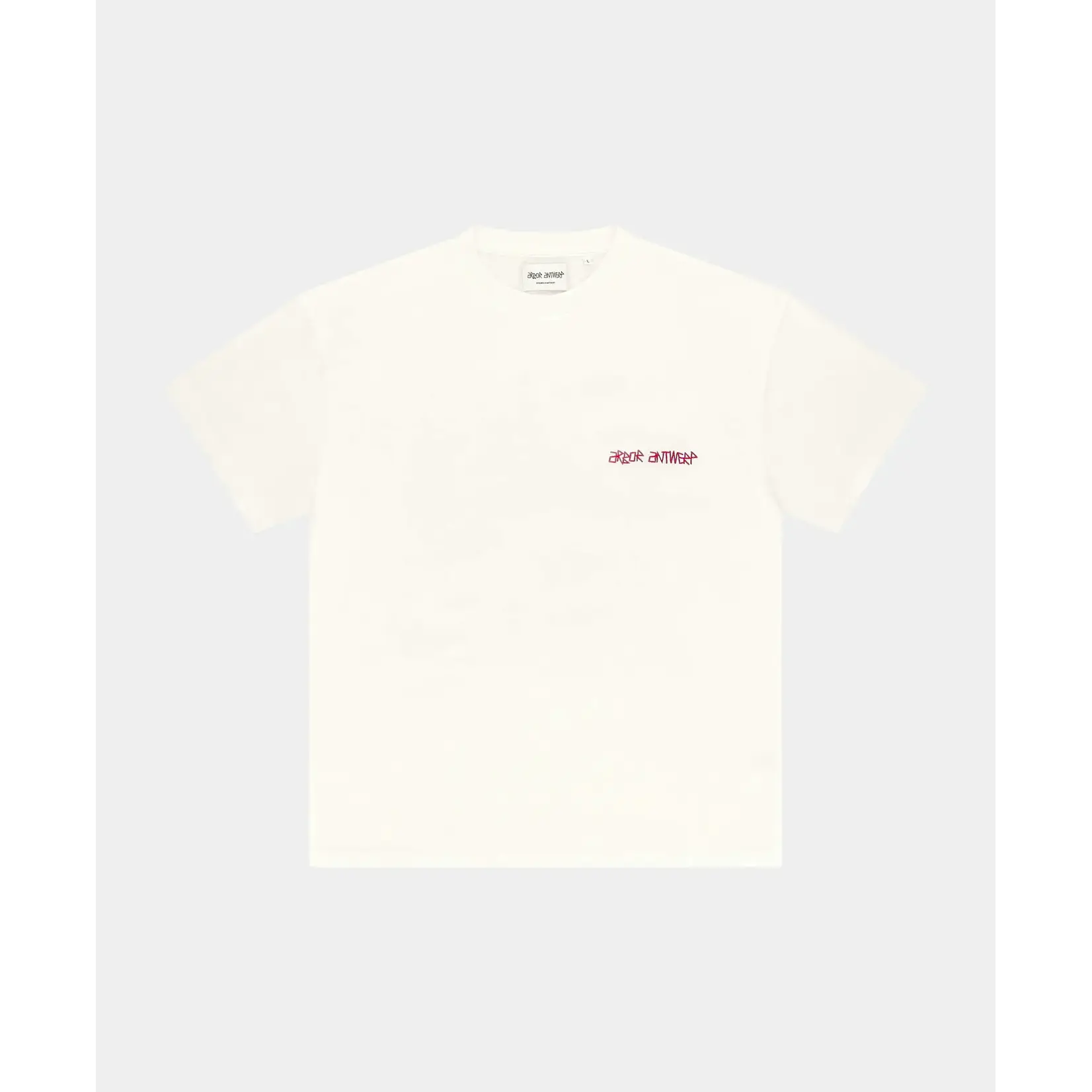 Arbor Antwerp Arbor Antwerp Triple Hearts T-shirt Red