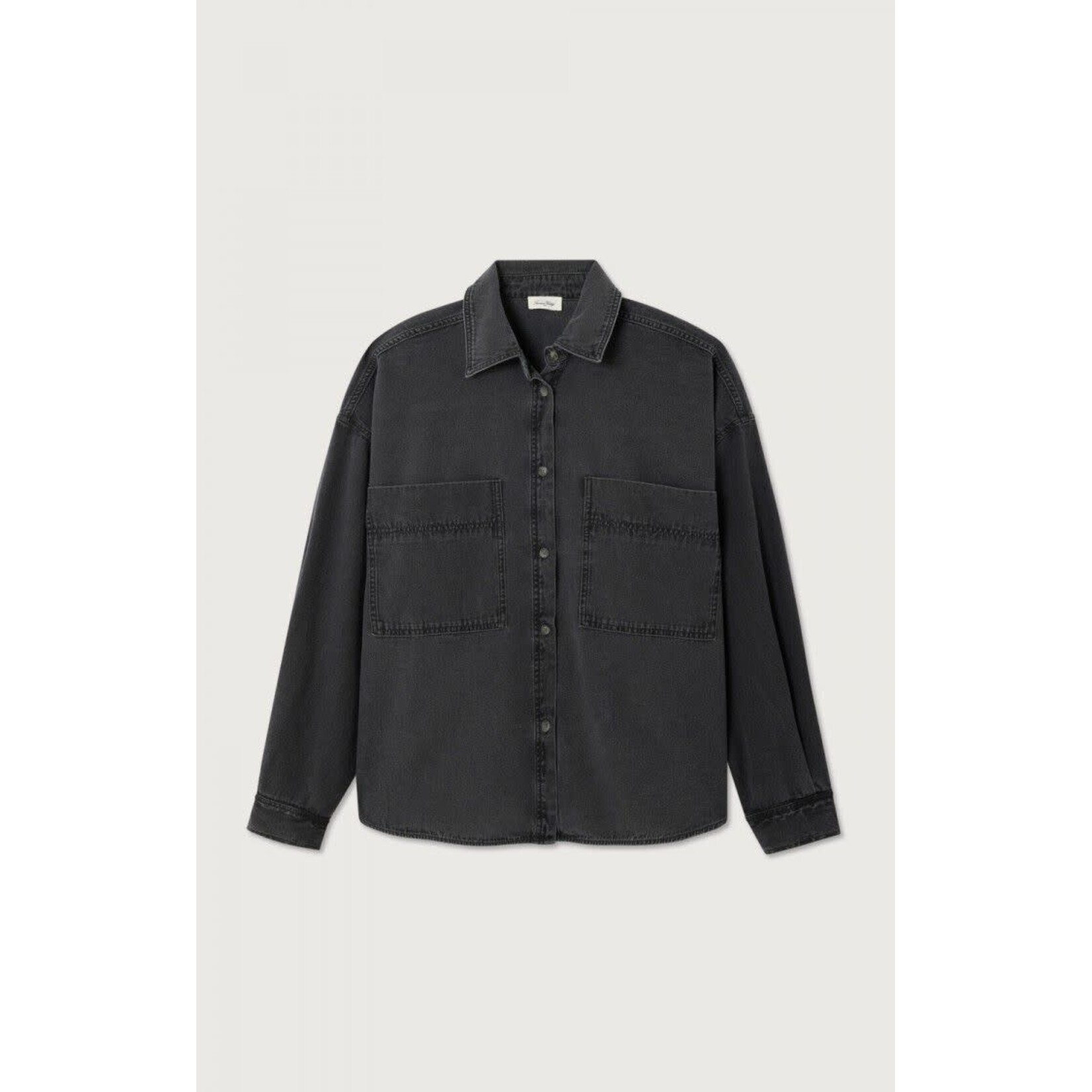 American Vintage American Vintage Jazy shirt Black