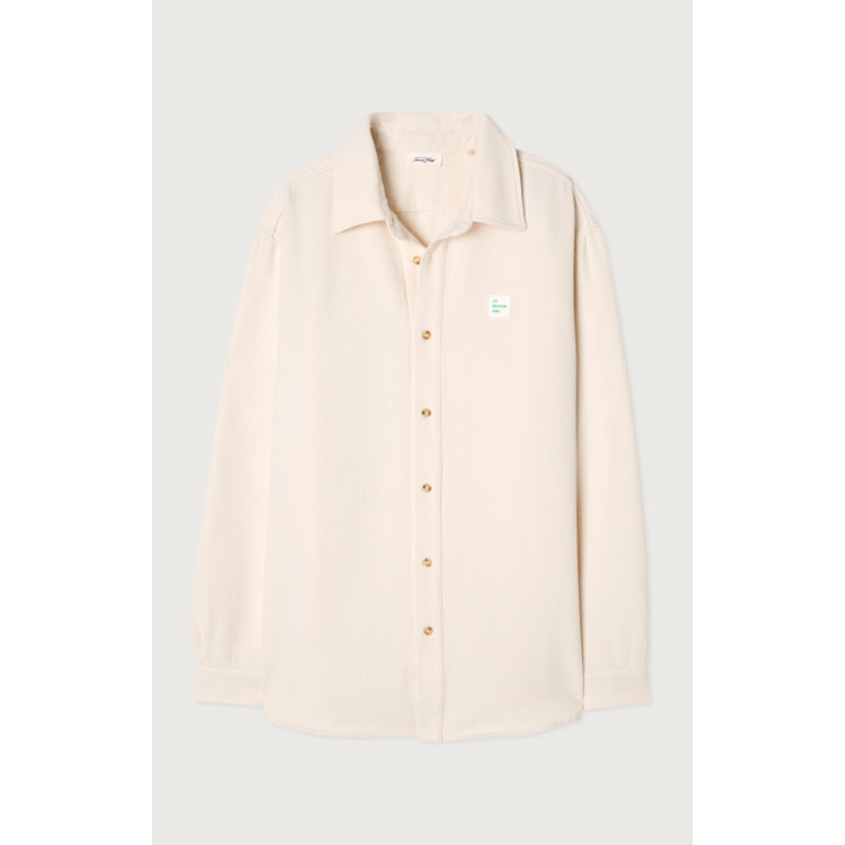 American Vintage American Vintage Afaz shirt ecru