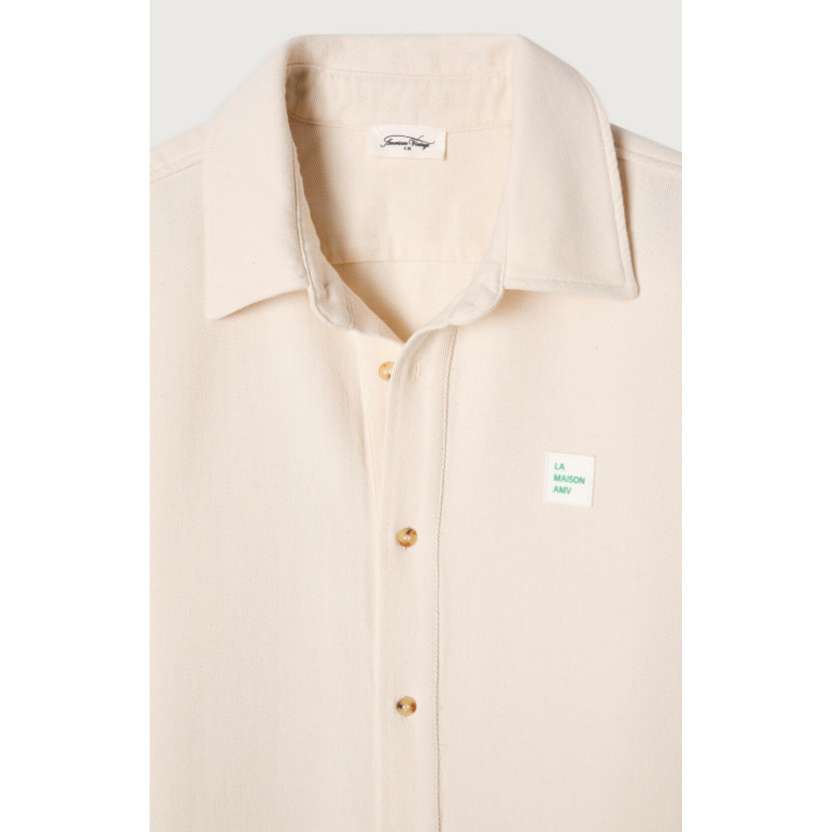 American Vintage American Vintage Afaz shirt ecru