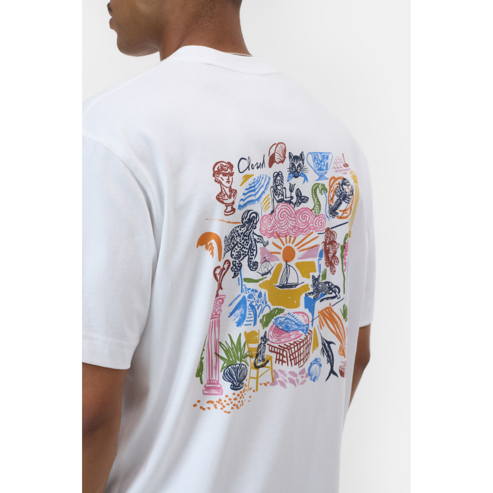 Closed Closed Printed T-shirt C85763 White