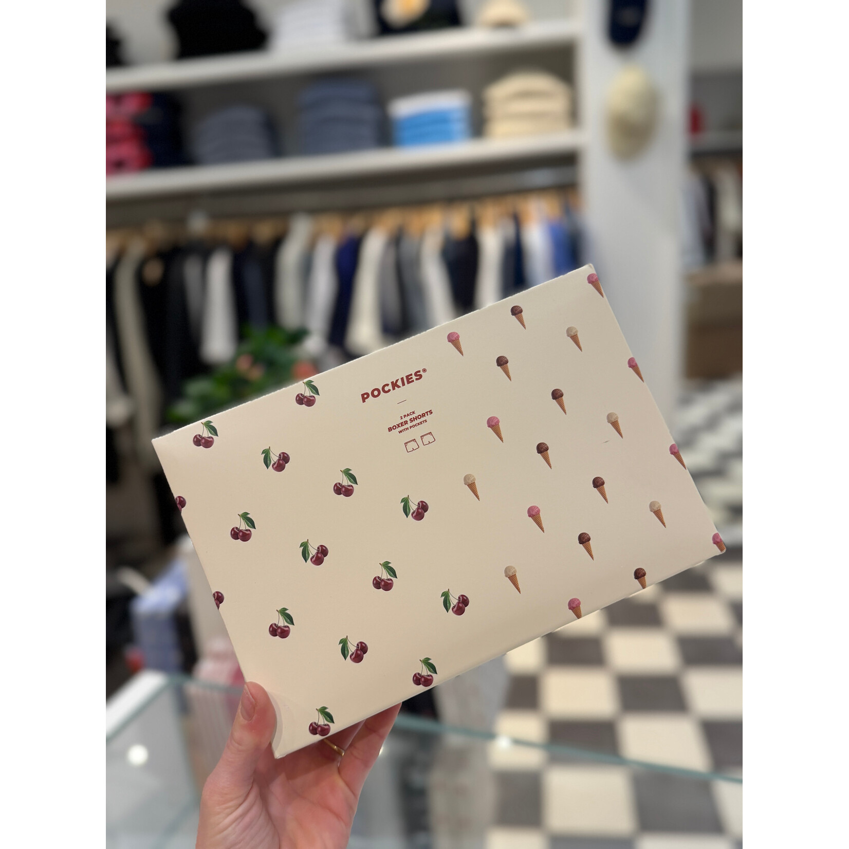 Pockies Underwear Pockies 2-pack Cherries 'n' Icecream Boxers Mixed Colors