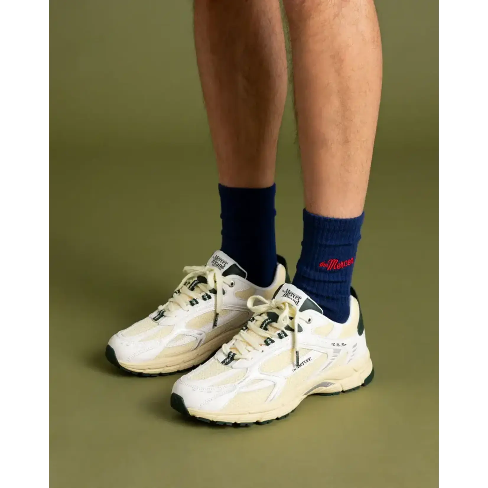 Mercer Mercer The Re-Run Vintage Nappa White/Green