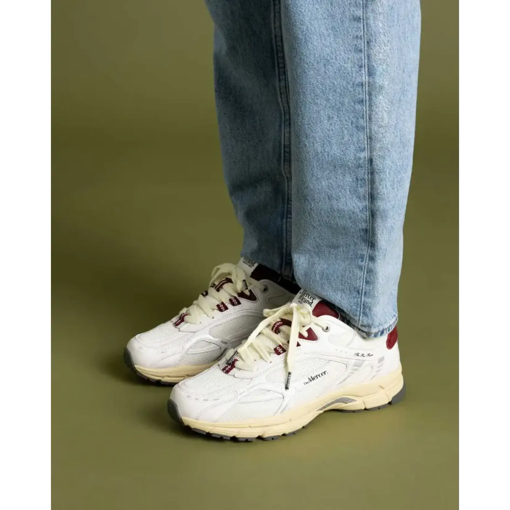 Mercer Mercer The Re-Run Vintage Nappa White/Red