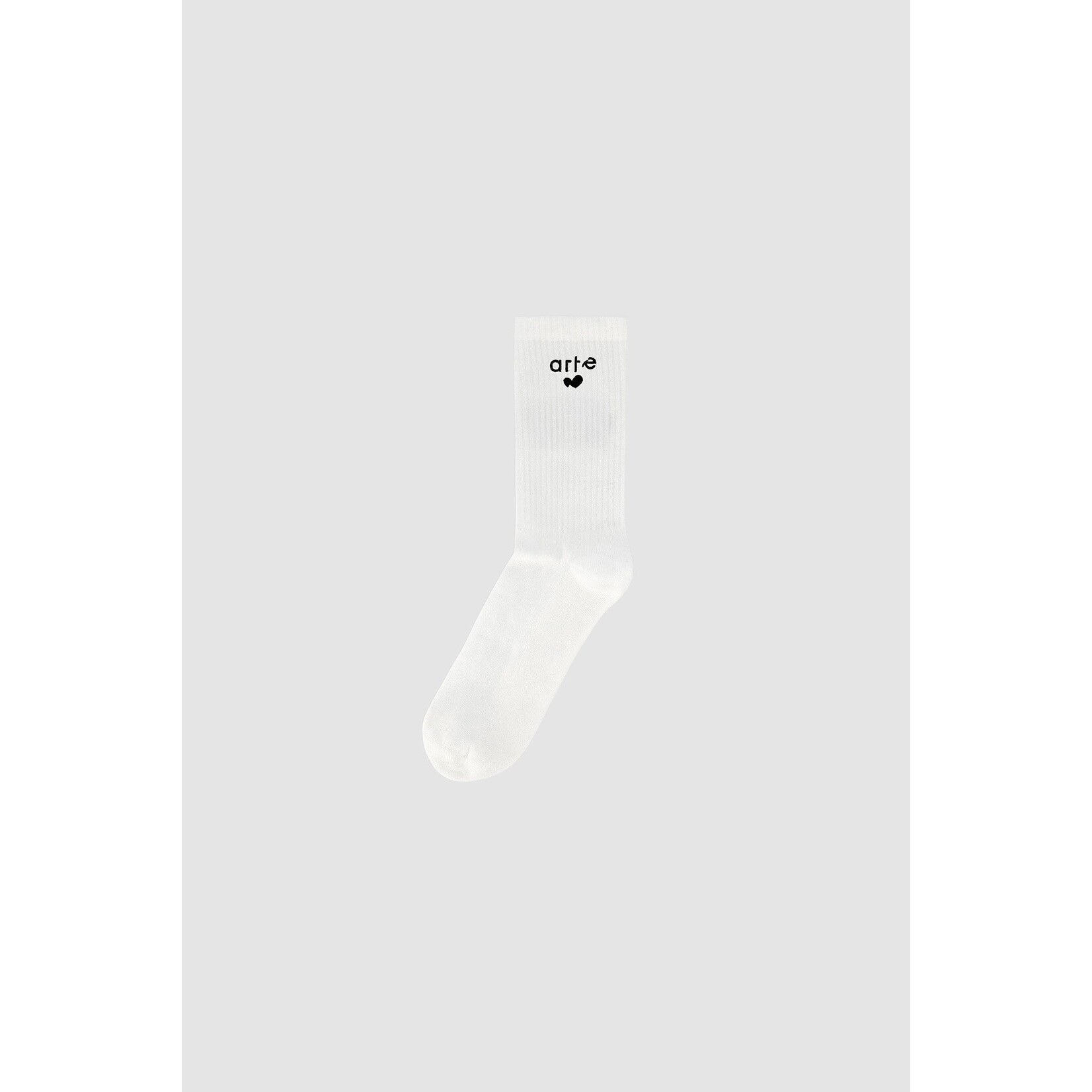 Arte Arte Heart Logo Socks White