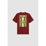 Arte Arte Abstract Back Print T-shirt Bordeaux