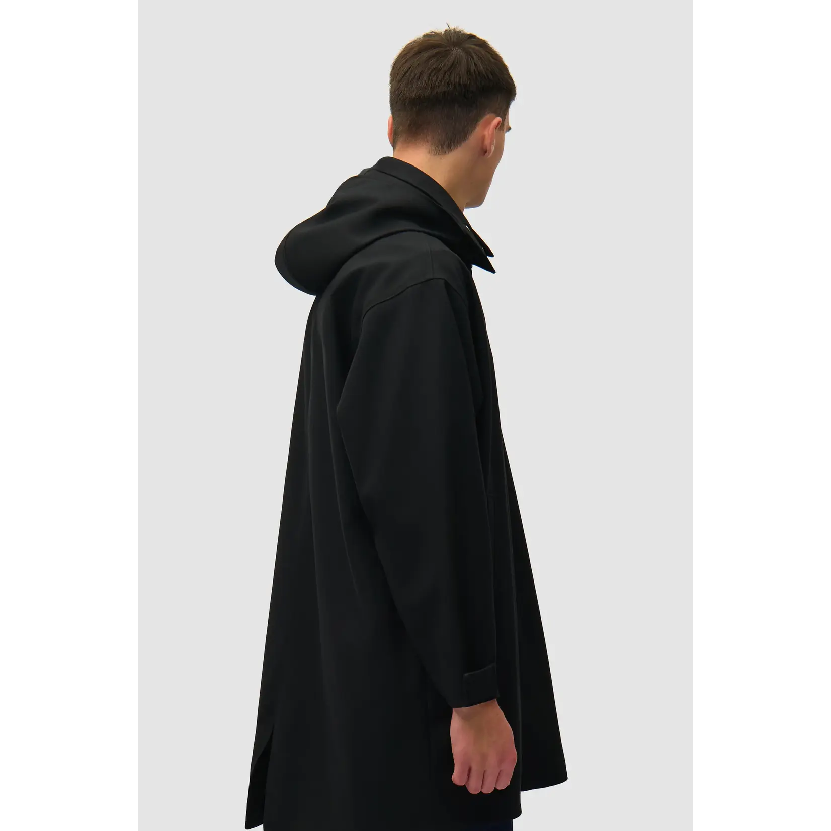 Arte Arte Linen Coat Black