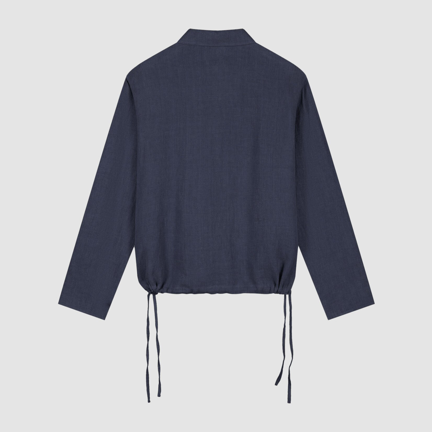 Arte Arte Linen Quarter Zip Pullover Navy