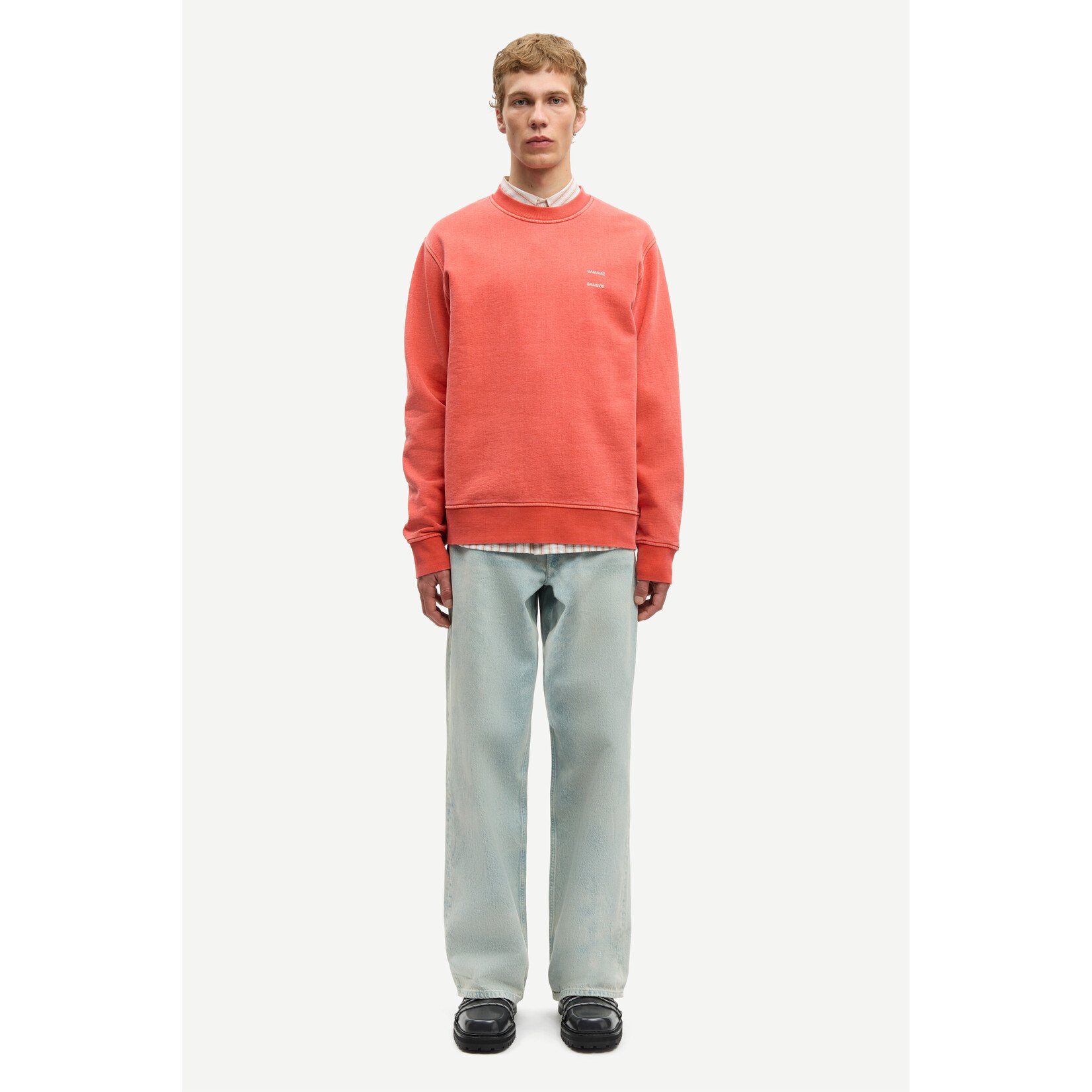 Samsoe & Samsoe Samsoe Samsoe Sajoel Sweatshirt Aurora Red