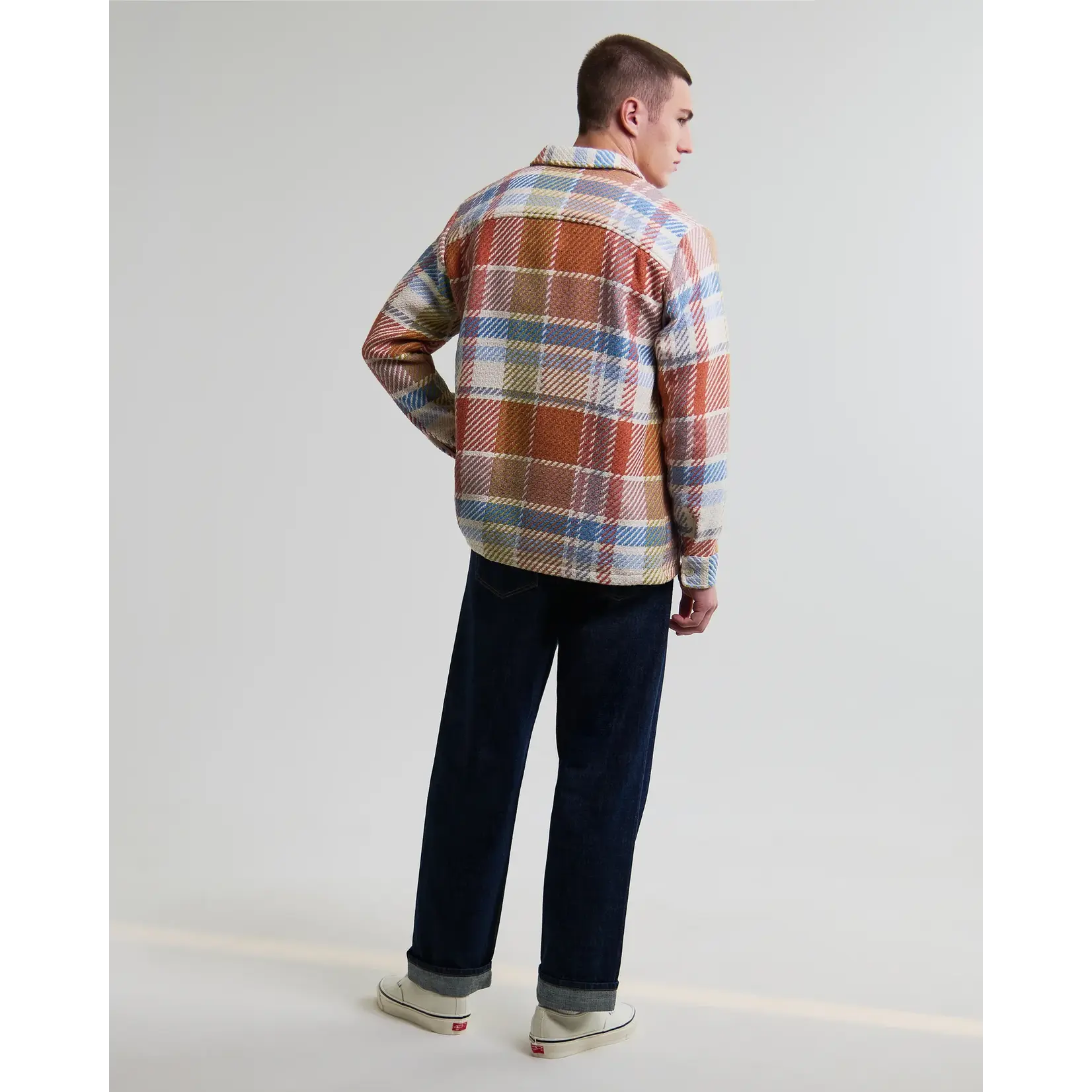 Wax London Wax London Whiting Overshirt Bude Check Pastel / Multi