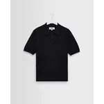 Wax London Wax London Naples SS Polo Retro Diamond Cotton Navy