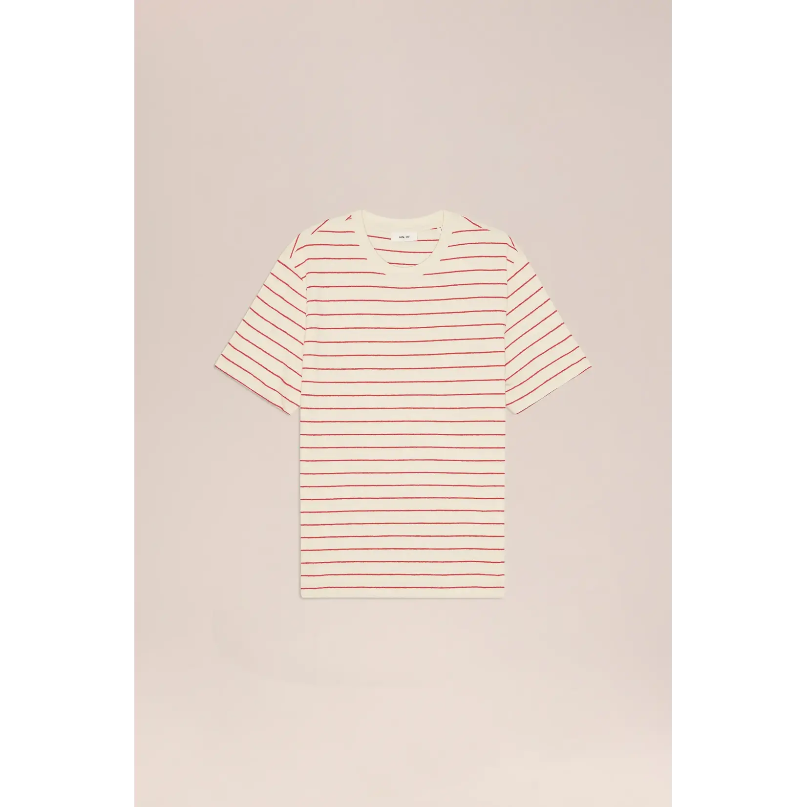 NN07 NN07 Pedro SS 30034 stripe chili glow