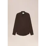 NN07 NN07 Enzo linen shirt 5708 Deep truffle