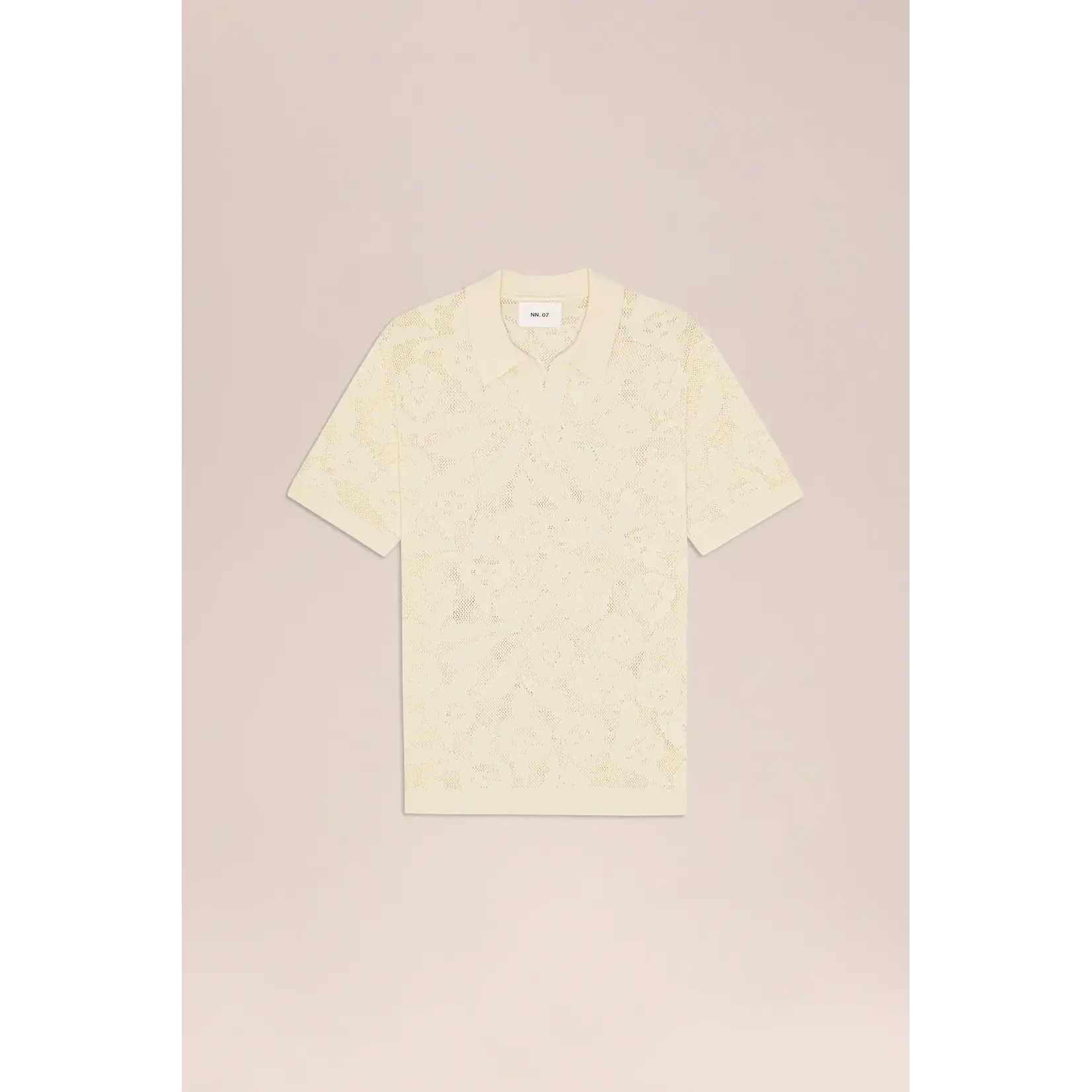 NN07 NN07 Ryan Flower polo knit 60019 ivory