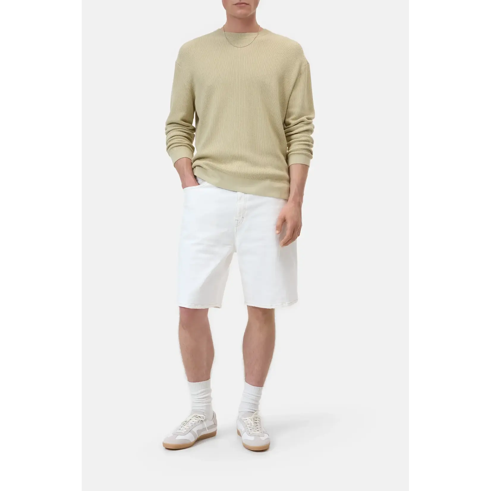 Closed Closed Crewneck Jumper 643 Eucalyptus Green