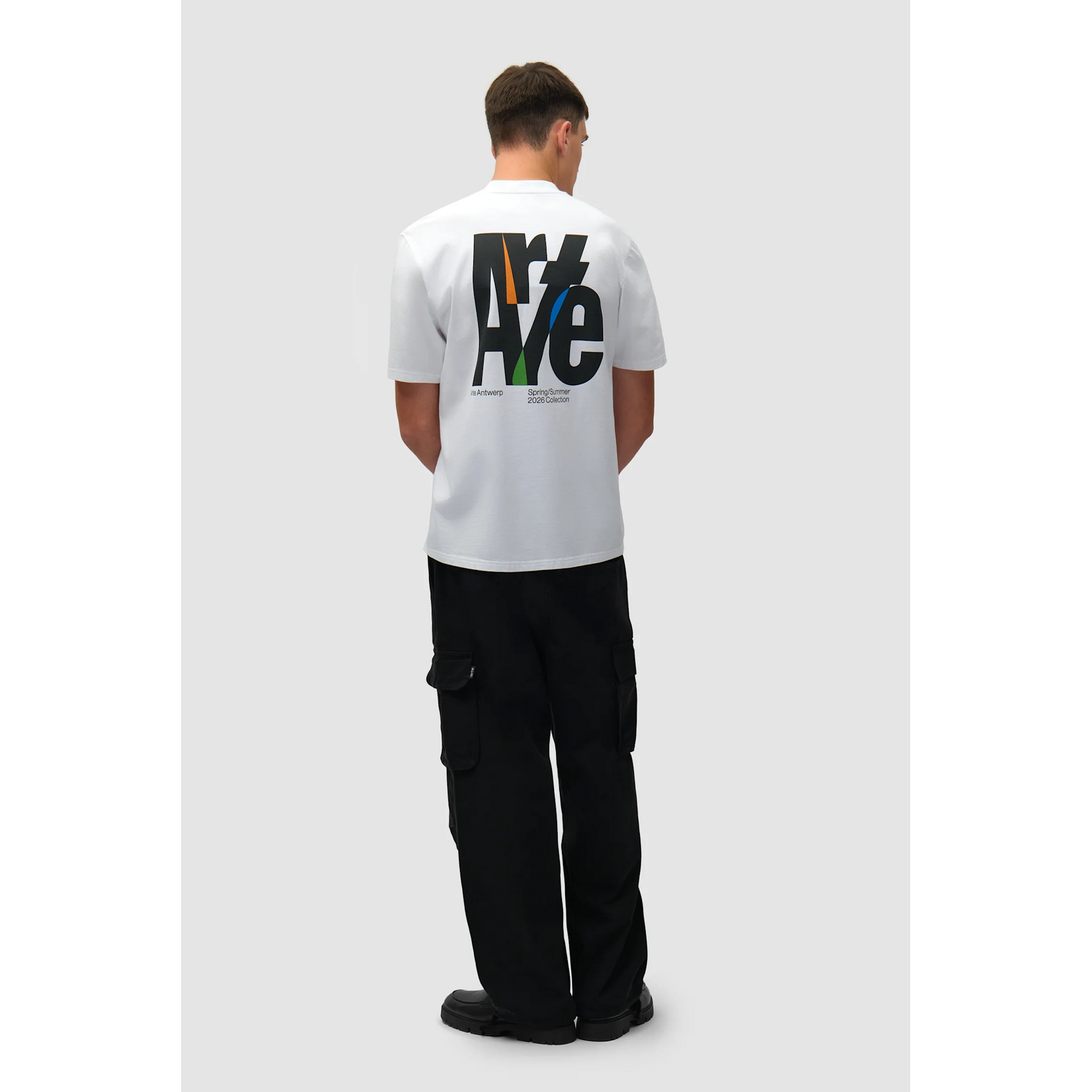 Arte Arte Big Logo Back T-shirt White