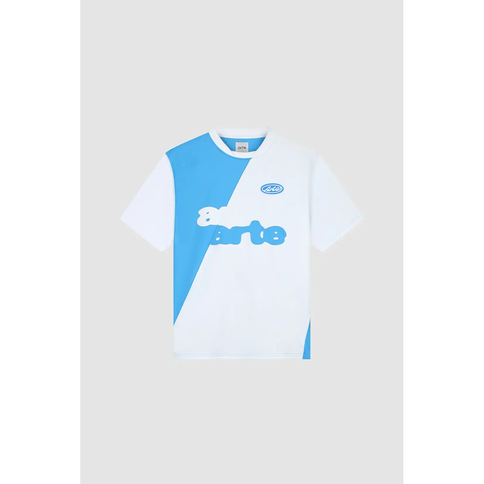 Arte Arte Football T-shirt Blue/White