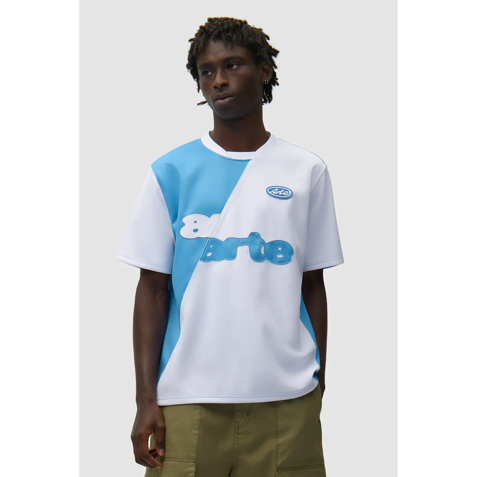 Arte Arte Football T-shirt Blue/White