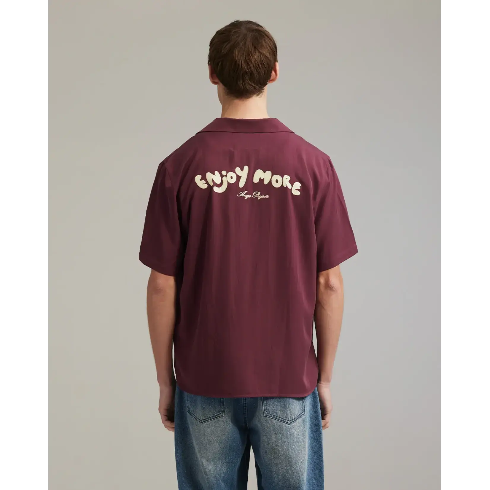 Ange Projects Ange Projects bowling shirt Bordeaux Red