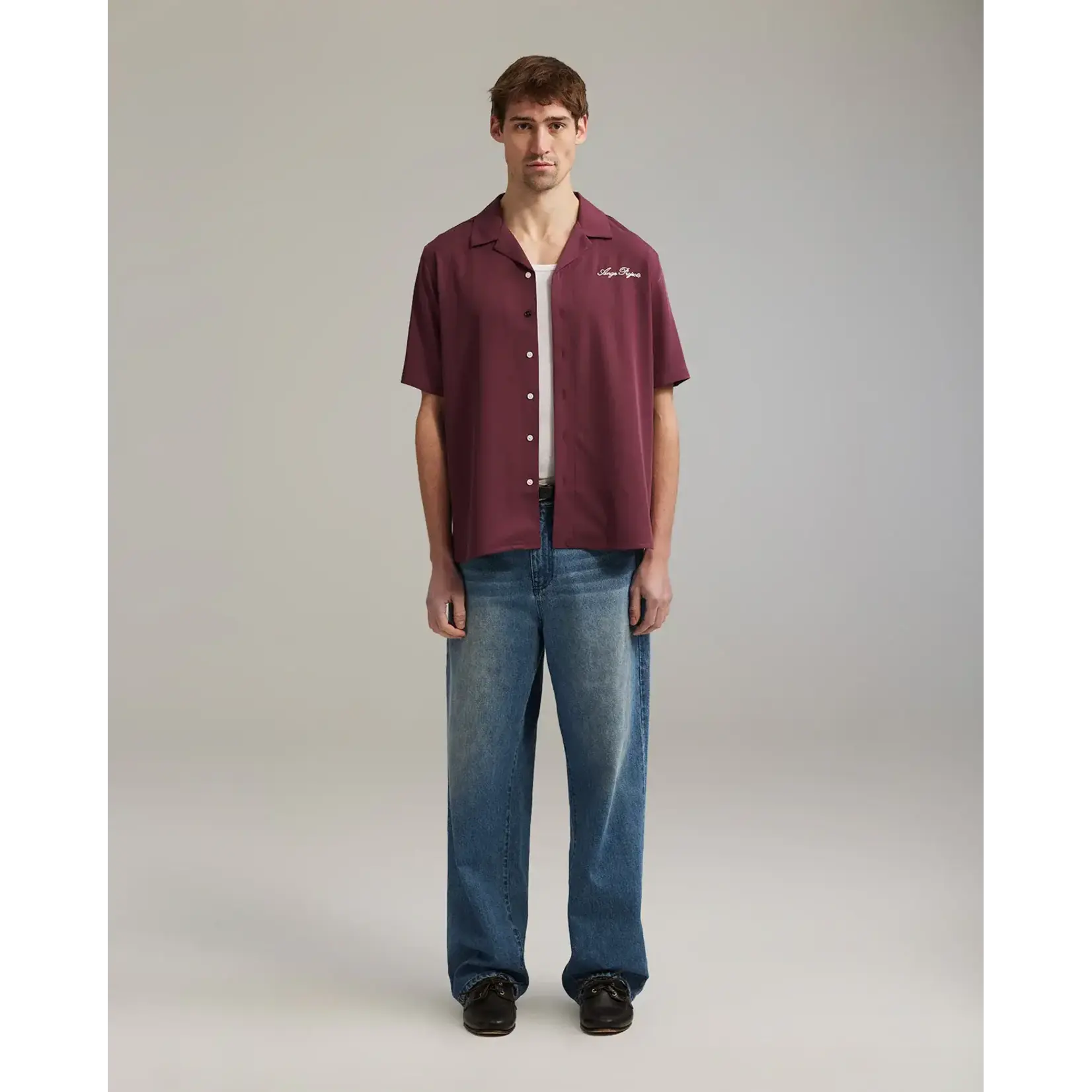 Ange Projects Ange Projects bowling shirt Bordeaux Red