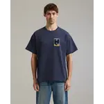 Ange Projects Ange Projects Night Beach Patch T-shirt Navy Blue