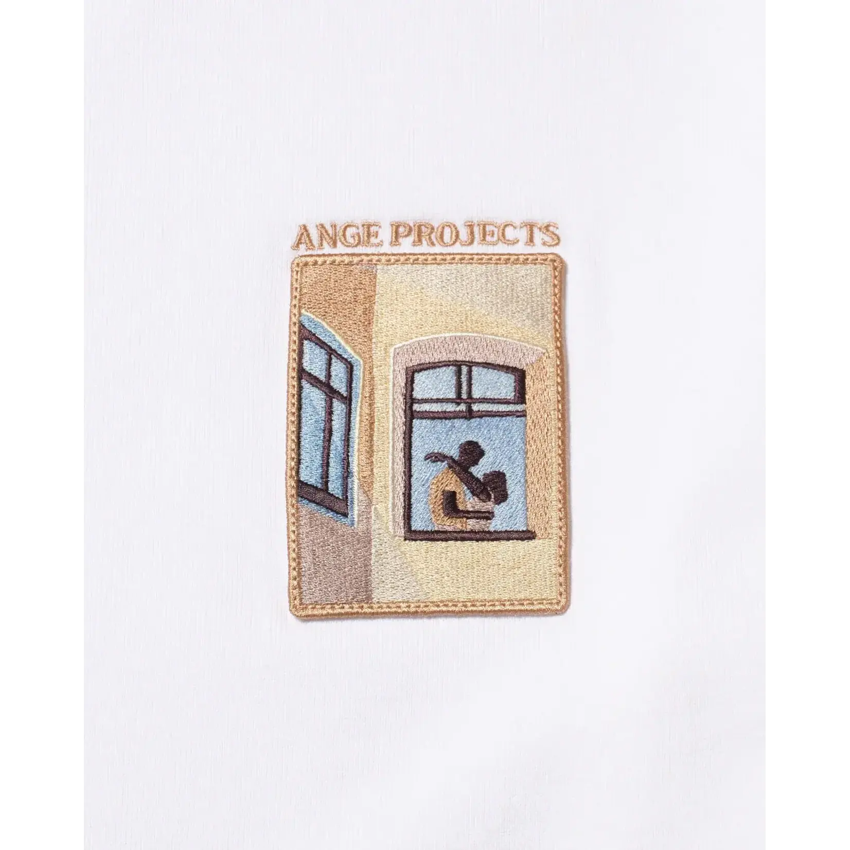 Ange Projects Ange Projects Day Window Patch T-shirt White