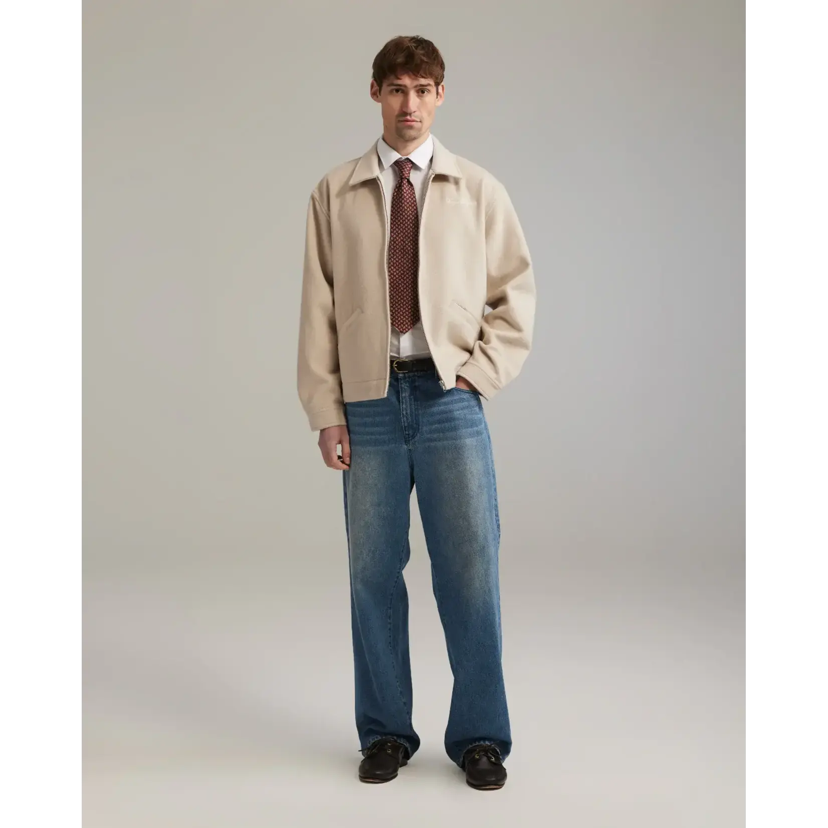 Ange Projects Ange Projects Boiled Wool jacket Ecru