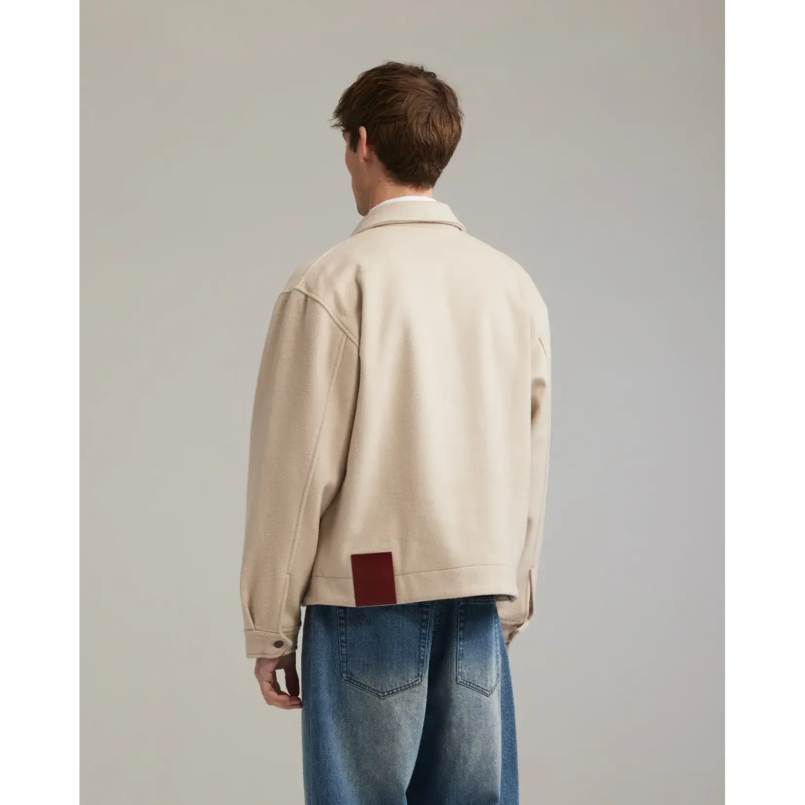 Ange Projects Ange Projects Boiled Wool jacket Ecru