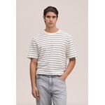 NN07 NN07 Pedro SS 30034 stripe navy blue