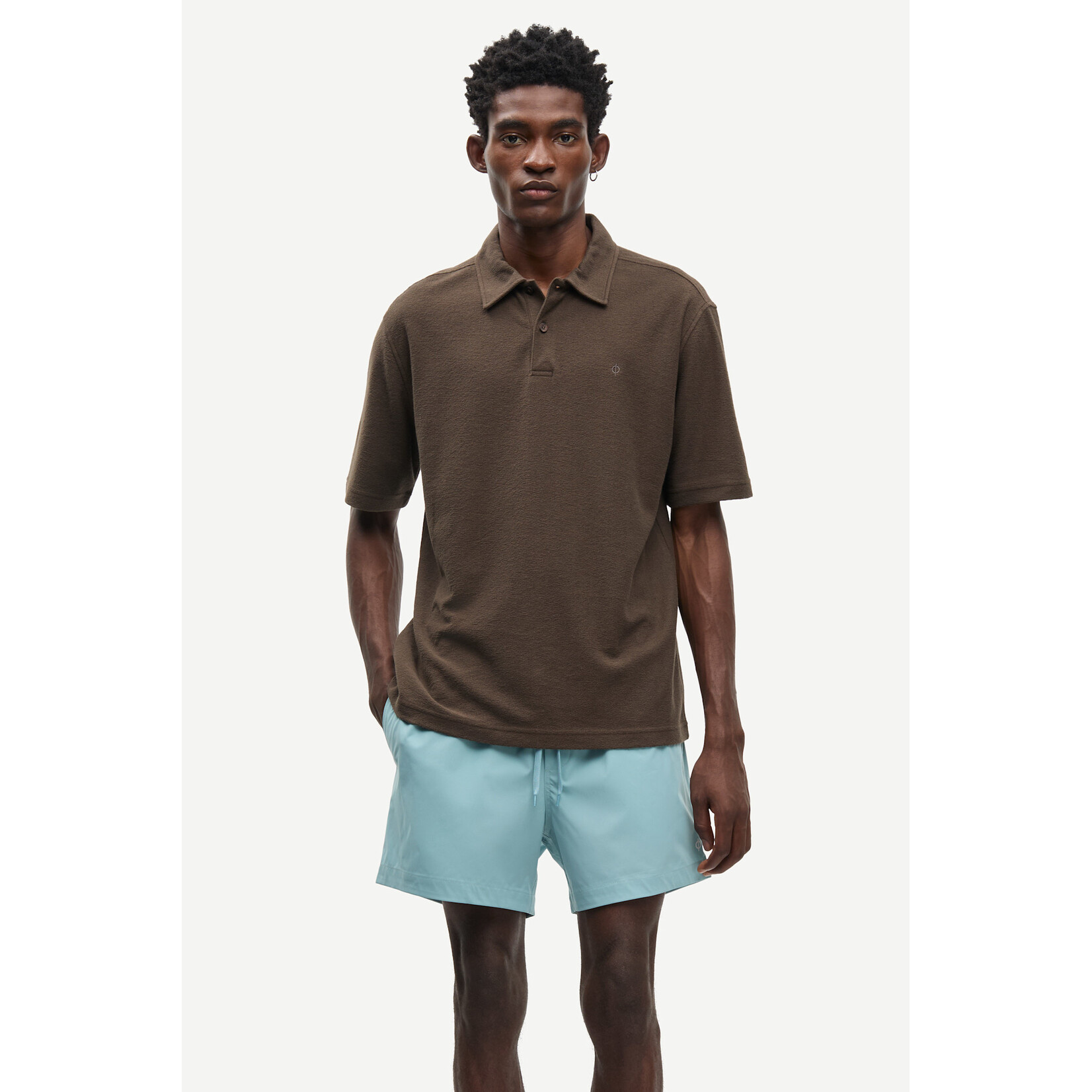 Samsoe & Samsoe Samsoe Samsoe Sakvistbro polo Turkish coffee