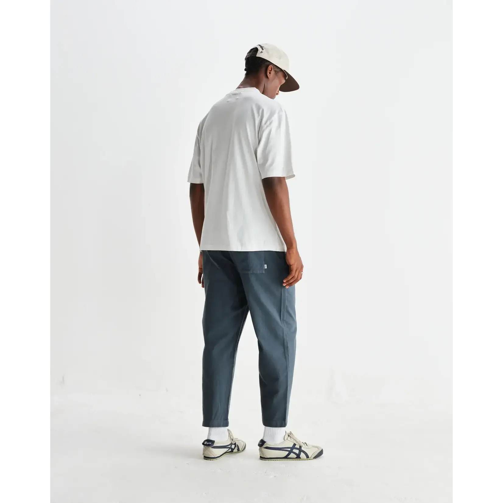 Wax London Wax London Milton SS Tee Compact Cotton V2 White