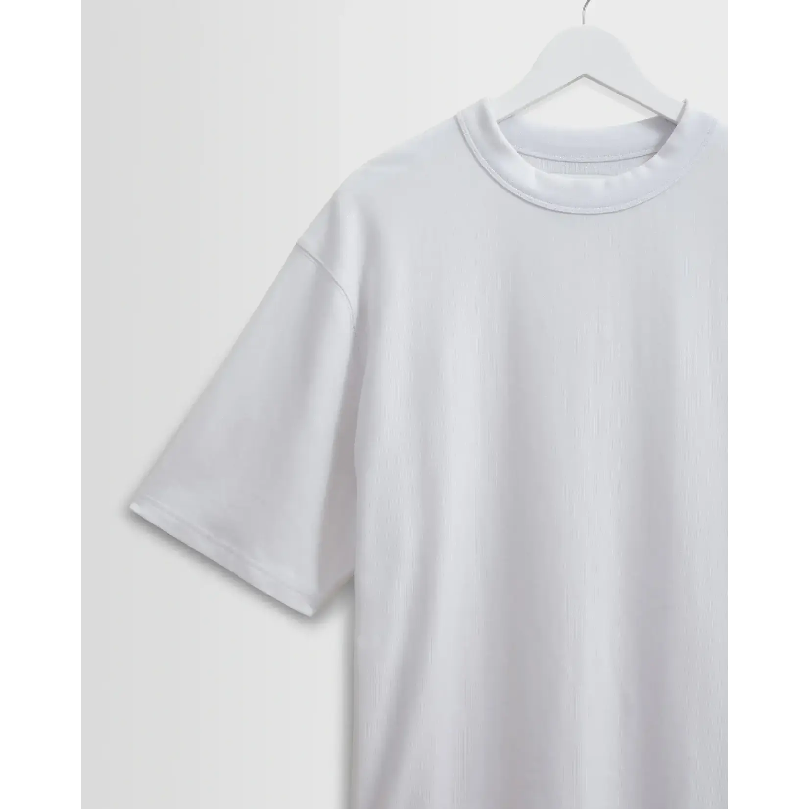 Wax London Wax London Milton SS Tee Compact Cotton V2 White