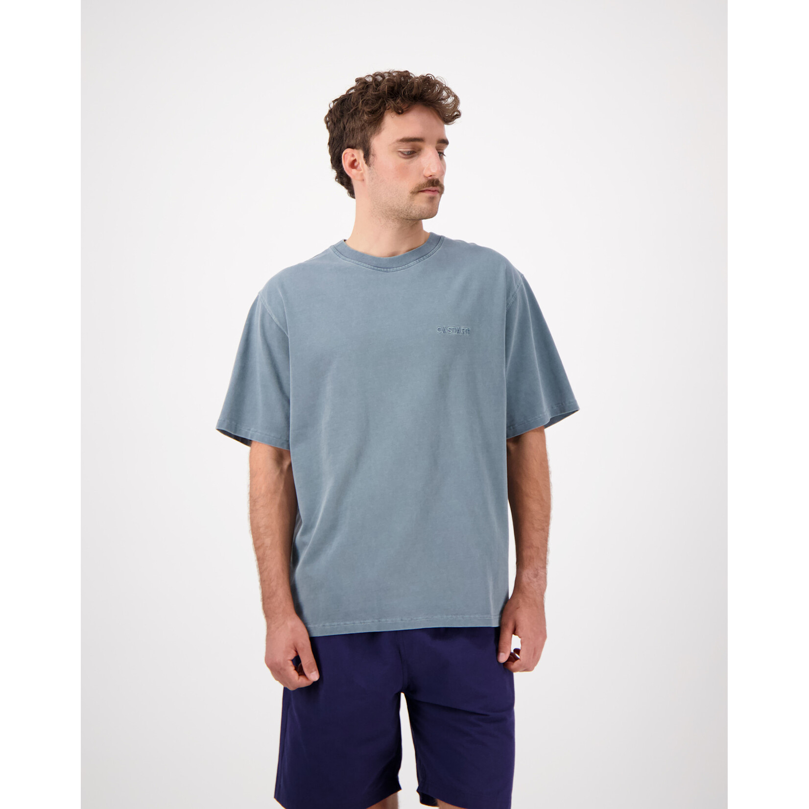 Castart Castart Stonewashed Tee botanical green