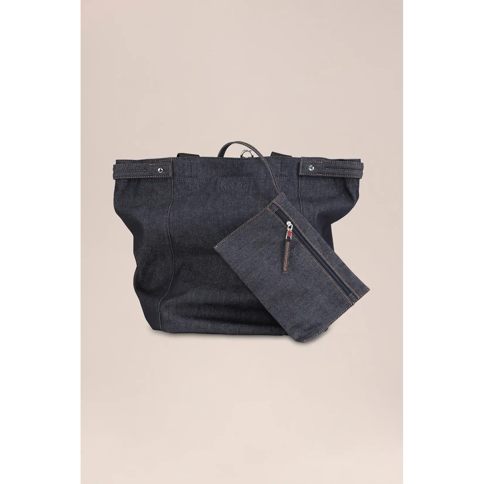NN07 NN07 Grip Tote 90026 Raw Denim
