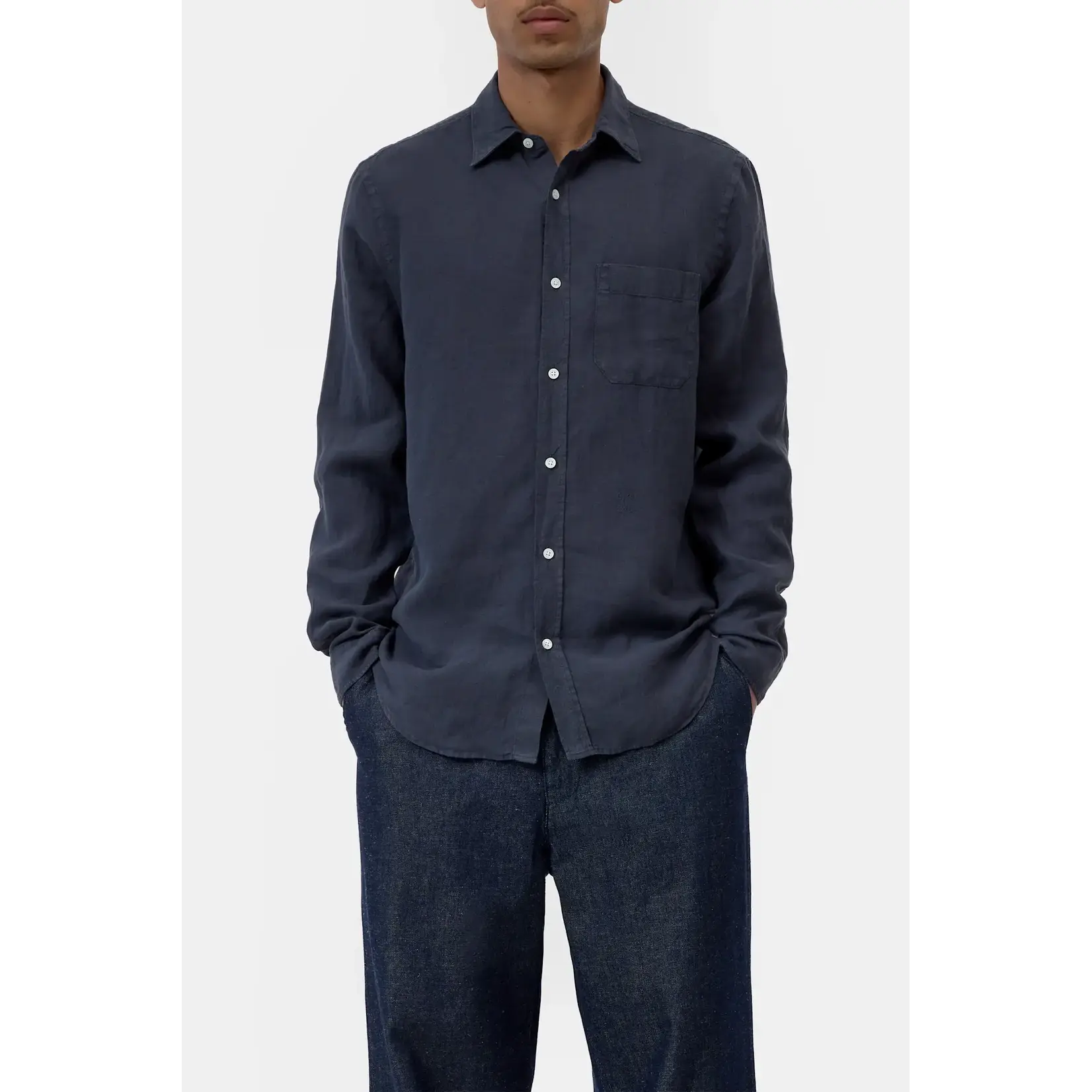 Closed Closed Basic Shirt 185 Magma Black