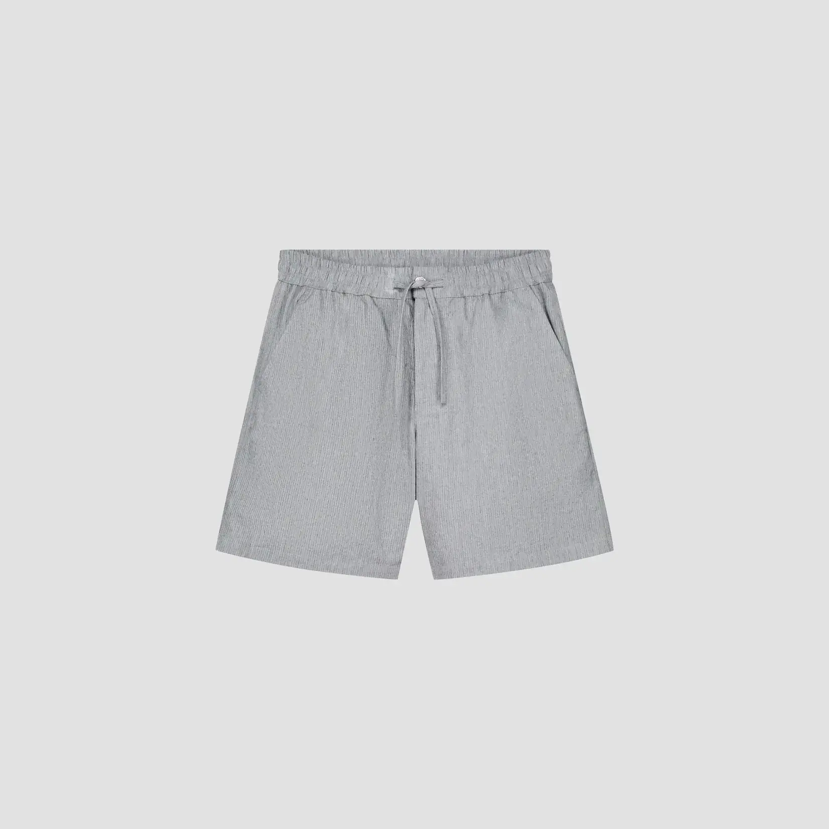 Olaf Hussein Olaf Seersucker Shorts Heather Grey