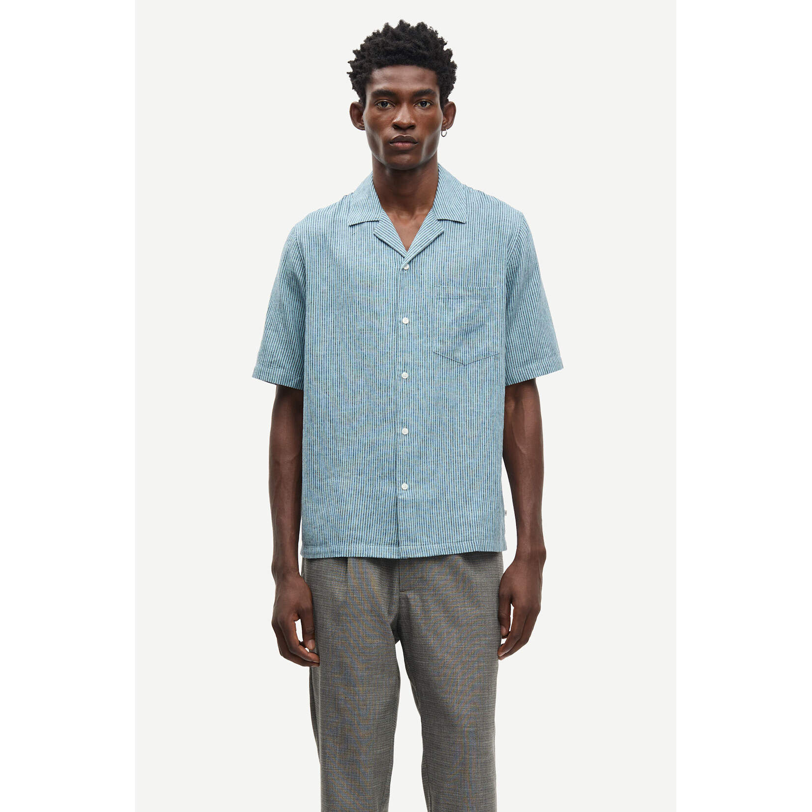 Samsoe & Samsoe Samsoe Samsoe Saoscar AP shirt Tourmaline St.
