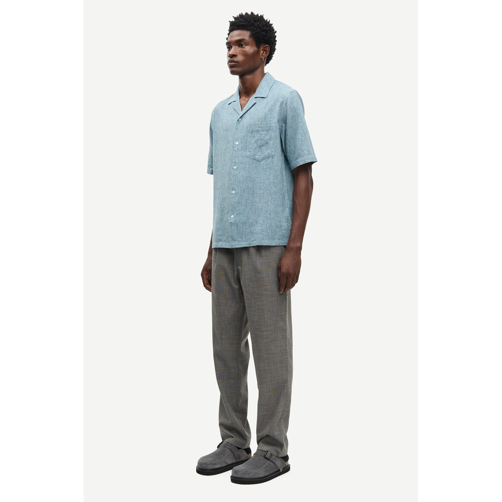 Samsoe & Samsoe Samsoe Samsoe Saoscar AP shirt Tourmaline St.