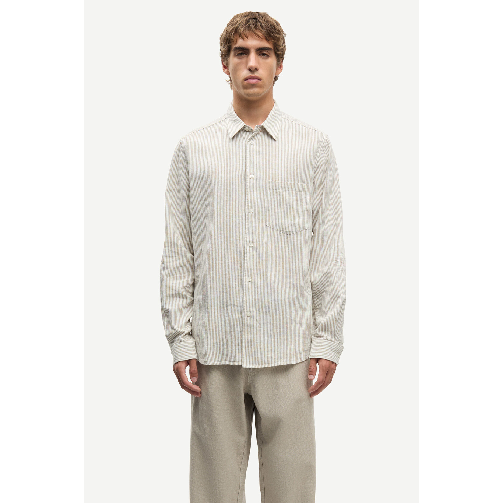 Samsoe & Samsoe Samsoe Samsoe Saliam FP shirt Aluminum st.