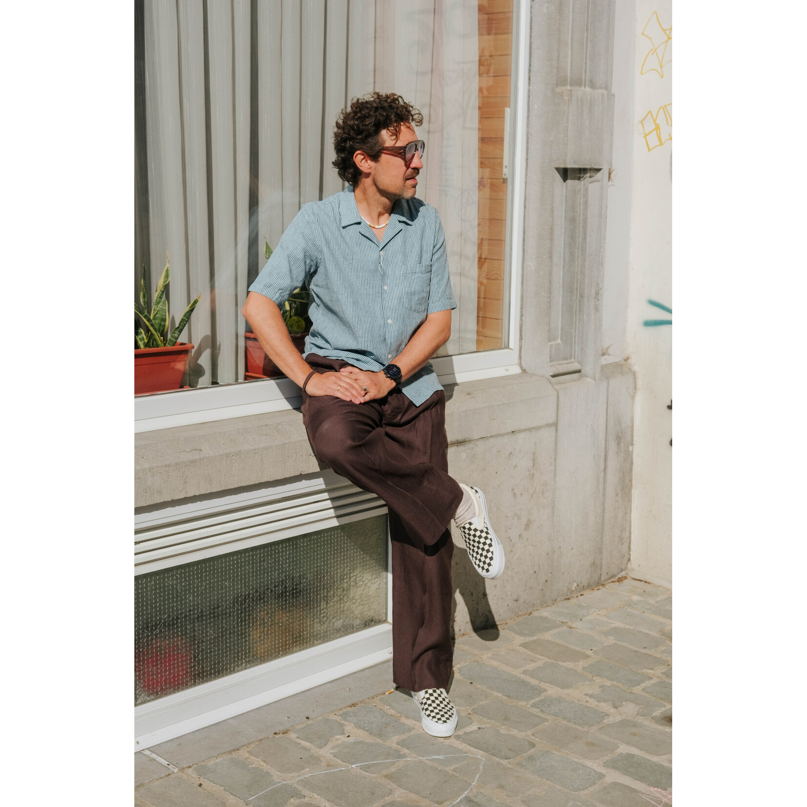 Samsoe & Samsoe Samsoe Samsoe Saoscar AP shirt Tourmaline St.