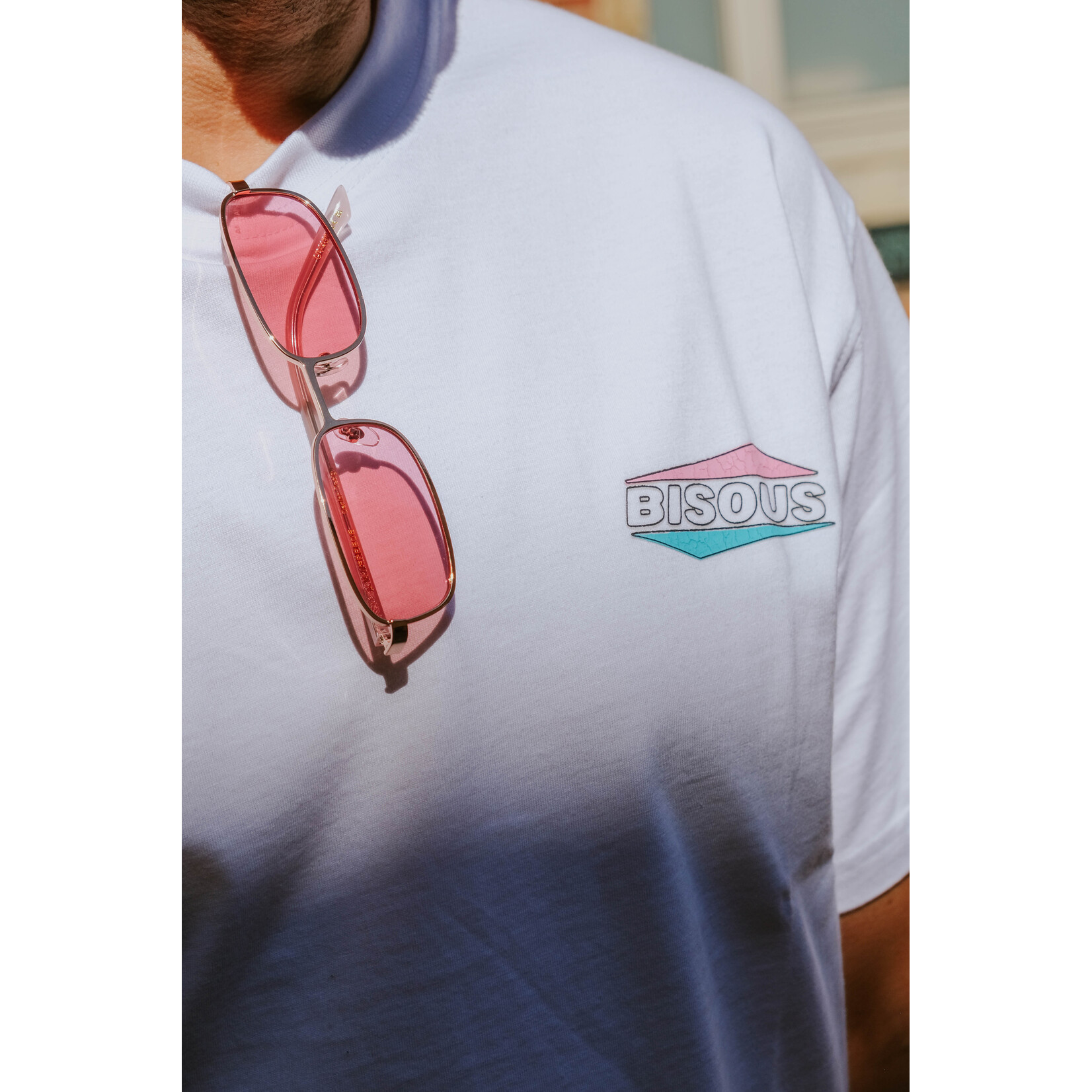 Bisous Bisous Tshirt Repsol White